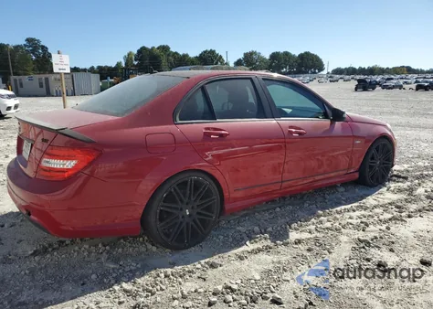 2012 Mercedes-Benz C 250 from USA, damaged, VIN WDDGF4HB3CR228171